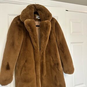 Apparis like NEW Faux Fur Coat, XS